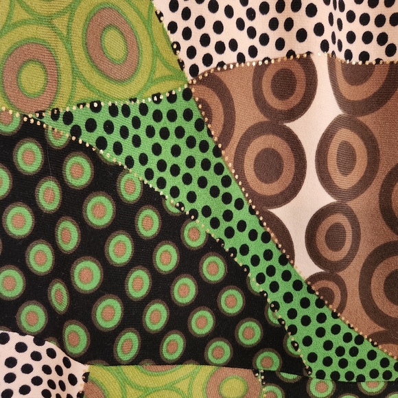 Fun & funky green and brown y2k midi skirt 🤎💚 - Picture 5 of 6